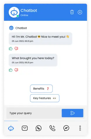 Customized Chatbot Widget